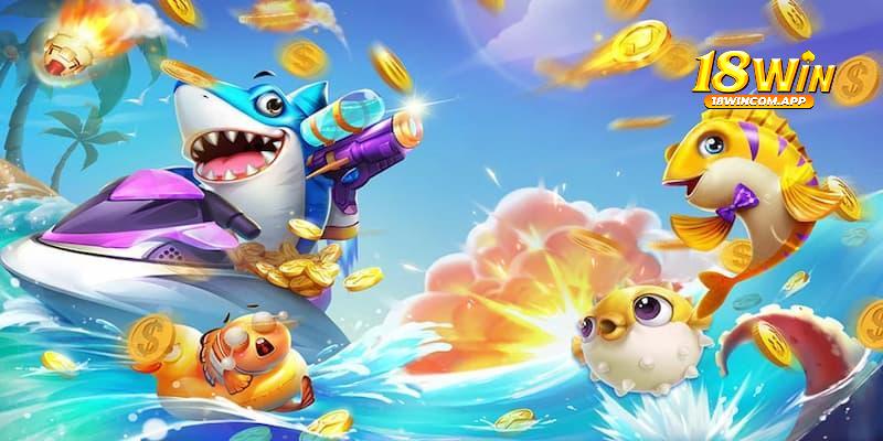 Sảnh chơi Ao Làng trong game Bắn Cá